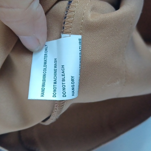 Anthropologie Solitaire Brown Floral Faux Suede Open Jacket Blazer Womens Sz S - Picture 8 of 8